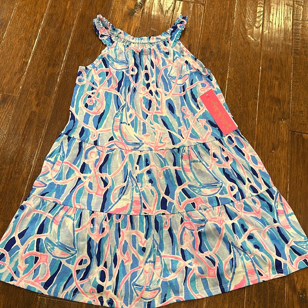 BNWT Lilly Pulitzer Mini Loro Dress in Reel Nauti